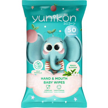 Yunikon Hand & Mouth Baby Wipe 50S