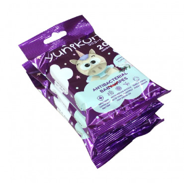 Yunikon Antibacterial Baby Wipes 20s