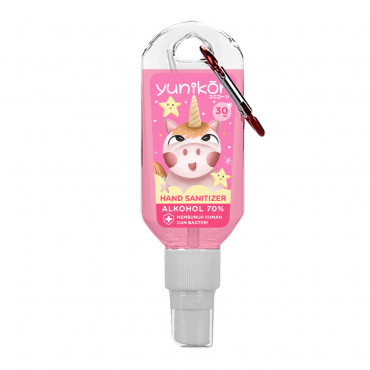 Yunikon Hand Sanitizer 30ml Pink